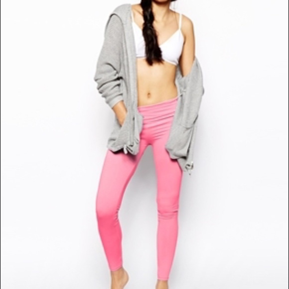 Soft Touch Leggings with Fold Over Waistband